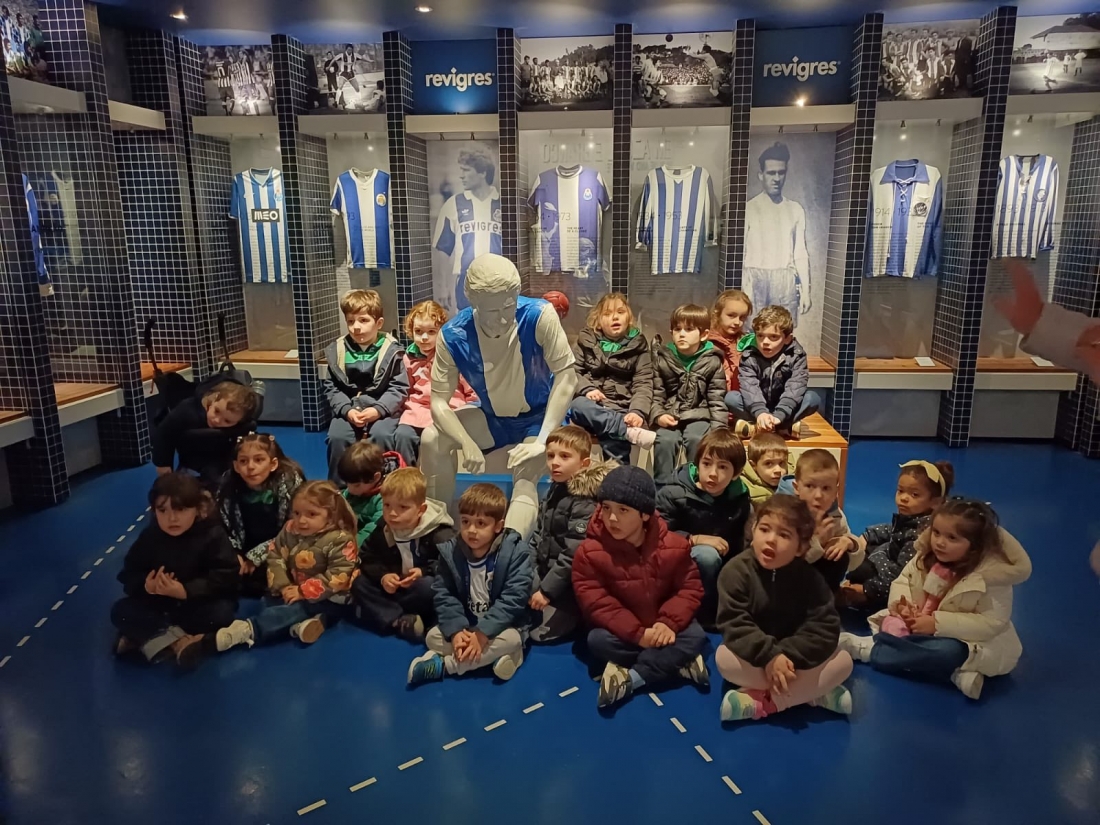 Visita escolar ao Museu do Futebol Clube do Porto