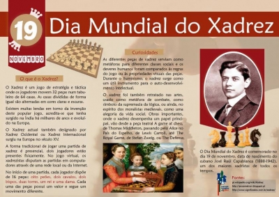 XADREZ NA BIBLIOTECA, PARA MIÚDOS &amp; GRAÚDOS... 2016